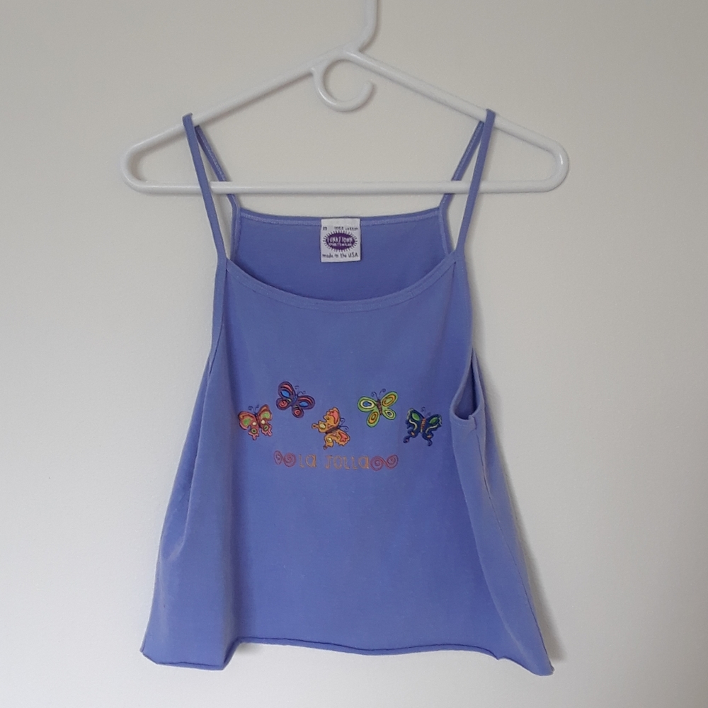 🌈Vintage La Jolla cropped tank
